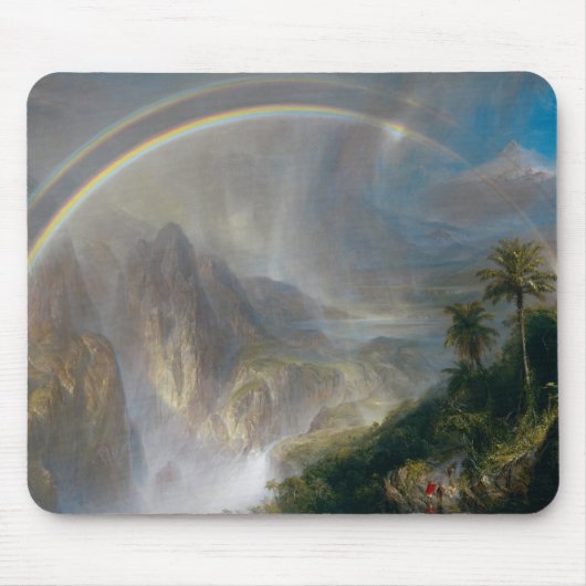 Tropics-mousepad van de kerk muismat (Voorkant)