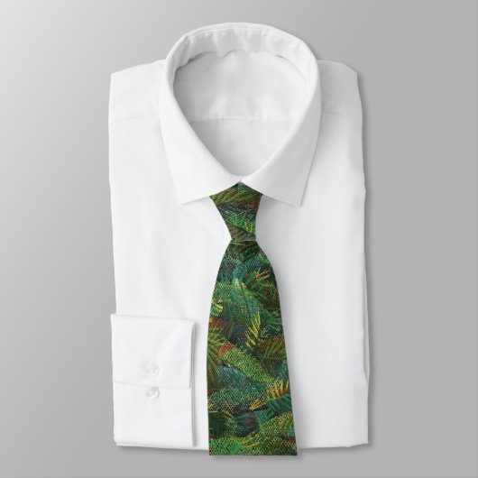 Tropics Necktie Stropdas (Gebonden)