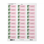 Tropics Return Address Label (Full Sheet)