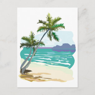 Tropics Scene Briefkaart