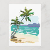 Tropics Scene Briefkaart (Voorkant)