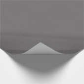 TROPICS SOLID DARK GRAY RAINCLOUD ACHTERGRONDEN CADEAUPAPIER (Hoek)