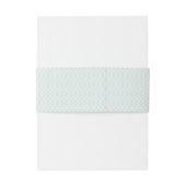  tropics Wedding Monogram Uitnodigingen Wikkel (Achterkant Voorbeeld)