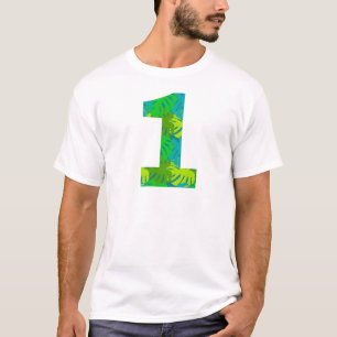 Tropisch 1 zomervakantie Mannen/vrouwen T-shirt