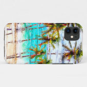 Tropisch Aangepaste iPhone-draagtas voor elke ocea Case-Mate iPhone Case (Achterkant (horizontaal))