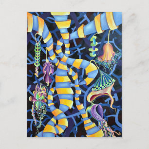 Tropisch Abstract Briefkaart