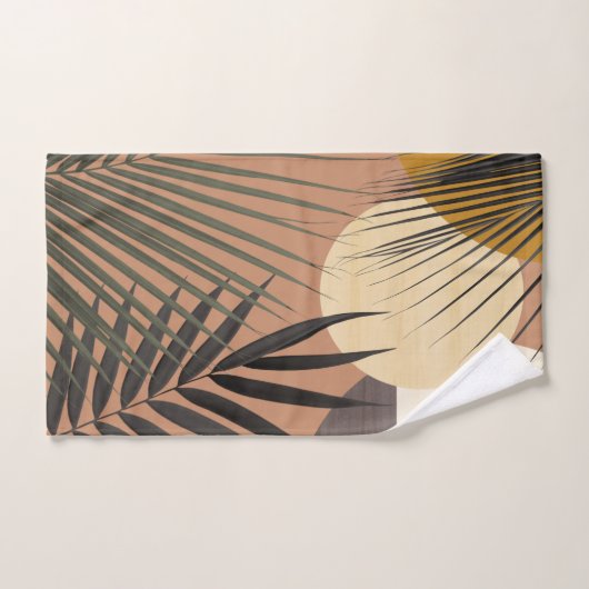 Tropisch Abstract palm Oasis #1 #tropical #decor  Bad Handdoek (Handdoek)