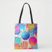tropisch Abstract paradijs Tote Bag (Voorkant)