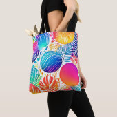 tropisch Abstract paradijs Tote Bag (Dichtbij)