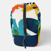 Tropisch Abstract patroon, monogram Toilettasje (Rechts)