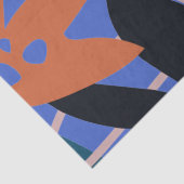 Tropisch abstract patroon tissuepapier (Detail)