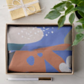 Tropisch abstract patroon tissuepapier (Geschenk)