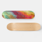 Tropisch Abstract skateboard (Horizontaal)