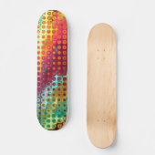 Tropisch Abstract skateboard (Voorkant)