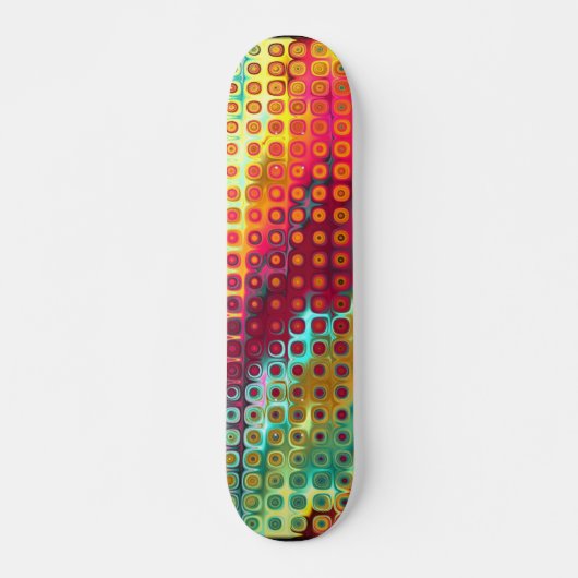 Tropisch Abstract skateboard (Voorkant)