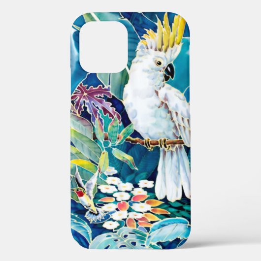 Tropisch afdrukken van cocao Hummingbird Case-Mate iPhone Case (Achterkant)