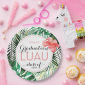 Tropisch Afstuderen Luau Party Papieren Bordje (Feest)