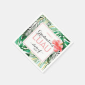 Tropisch Afstuderen Luau Party Servet (Hoek)