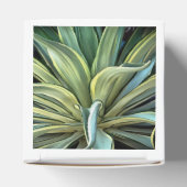Tropisch-Agave Realism Art Bedankdoosjes (Bovenkant)