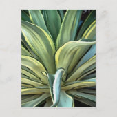 Tropisch-Agave Realism Art Briefkaart (Voorkant)
