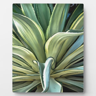 Tropisch-Agave Realism Art Fotoplaat