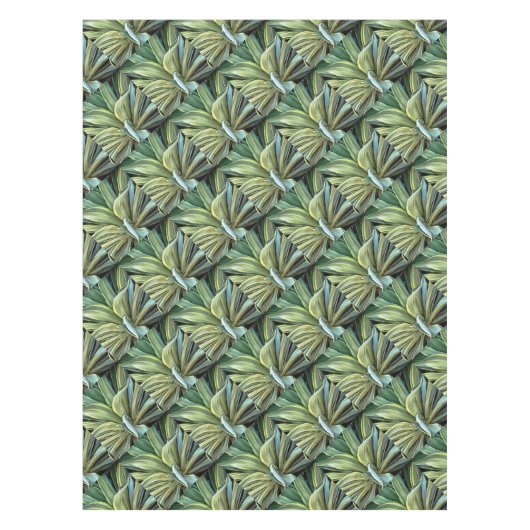 Tropisch-Agave Realism Art Tafelkleed (Voorkant)