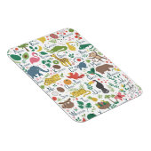 Tropisch alfabet voor kinderen magneet (Rechterzijde)