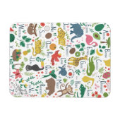 Tropisch alfabet voor kinderen magneet (Horizontaal)