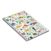 Tropisch alfabet voor kinderen notitieboek (Rechterzijde)