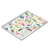 Tropisch alfabet voor kinderen notitieboek (Linkerzijde)