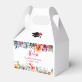 Tropisch Aloha Luau Afstuderen 2024 Bedankdoosjes (Voorkant Zijde)