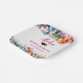 Tropisch Aloha Luau Afstuderen 2024 Papieren Bordje (Gebogen)