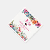 Tropisch Aloha Luau Afstuderen 2024 Servet (Hoek)