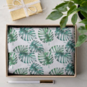 Tropisch Aloha Monstera laat het patroon achter Tissuepapier (Geschenk)