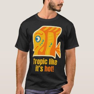 Tropisch als het heet – Mooie en kleurrijke ocea T-shirt