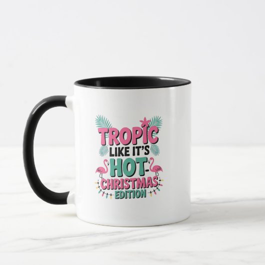 Tropisch als het heet is: Kersteditie Mok (Links)