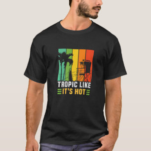 Tropisch alsof het heet Beach Vacation is T-shirt