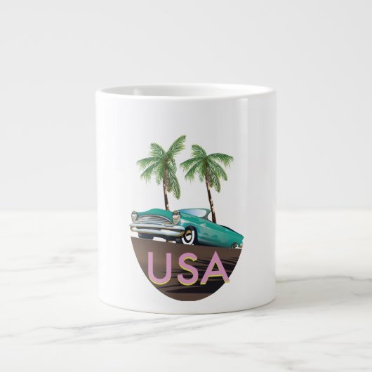 Tropisch Amerika Grote Koffiekop (Voorkant)