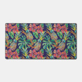 Tropisch anananas Hibiscus Pattern Bureaumat (Voorkant)