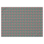 Tropisch anananas Hibiscus Pattern Tafelkleed (Voorkant (Horizontaal))