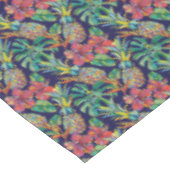 Tropisch anananas Hibiscus Pattern Tafelkleed (Gekanteld)