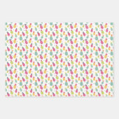 Tropisch anananas patroon inpakpapier vel (Voorkant 3)