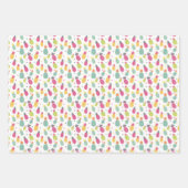 Tropisch anananas patroon inpakpapier vel (Voorkant)