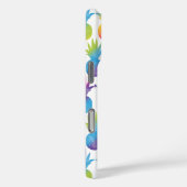 Tropisch anananas regenboogpatroon Waterverf Case-Mate iPhone Case (Achterkant / Rechts)