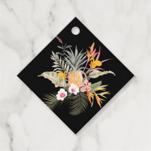 Tropisch anananas Vrijgezellenfeest Bedankjes Labels