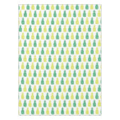 Tropisch anananasegelgroen Hawaïaans fruit Tafelkleed (Voorkant)