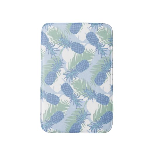 Tropisch anananaseppatroon badmat (Voorkant Verticaal)