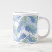 Tropisch anananaseppatroon grote koffiekop (Rechts)