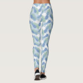 Tropisch anananaseppatroon leggings (Achterkant)