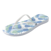 Tropisch anananaseppatroon teenslippers (Schuin)